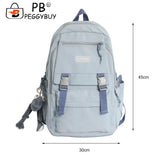 Women Nylon Backpack Portable Travel Waterproof Schoolbag