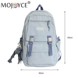 Women Nylon Backpack Portable Travel Waterproof Teenager Schoolbag