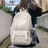 Women Nylon Backpack Portable Travel Waterproof Schoolbag