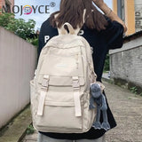 Women Nylon Backpack Portable Travel Waterproof Teenager Schoolbag