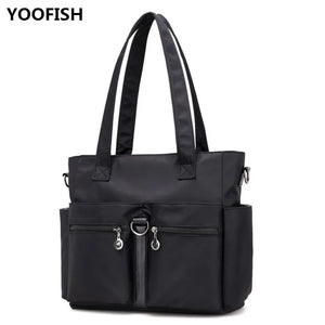 Women Nylon Handbag Casual Shoulder Bag Messenger Travel Bag