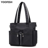 Women Nylon Handbag Casual Shoulder Bag Messenger Travel Bag