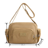 Waterproof Women Nylon Shoulder Bag Crossbody Handbag Tote Travel Shopper Purse