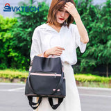 Women Oxford Cloth Backpack Shoulder Bag Anti-theft Handbag