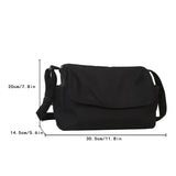 Women Oxford Cloth Shoulder Crossbody Bag Handbag Tote Lady Small Messenger