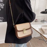 Women PU Leather Chains Shoulder Bag Crossbody Bag Ladies Handbags