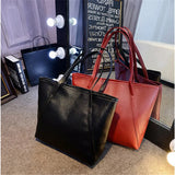 Women PU Leather Handbags Lady Hobo Shoulder Bag Tote Satchel Bag