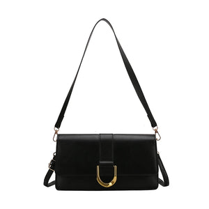 Vintage PU Leather Shoulder Bag Crossbody Handbag