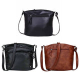 Women PU Leather Shoulder Crossbody Messenger Bag Casual Ladies Small Handbags