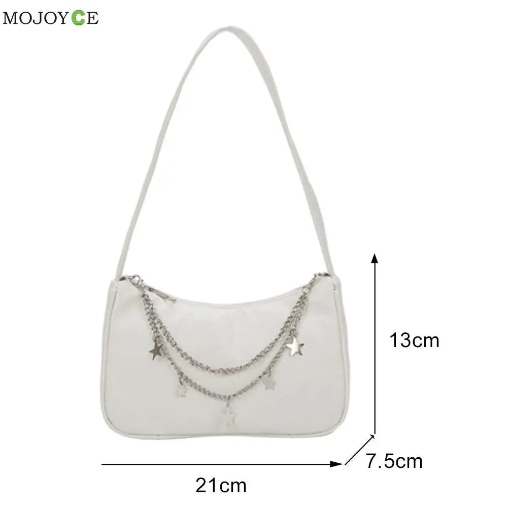 Women PU Leather Mini Purse Handbag Vintage Butterfly Chain Zipper