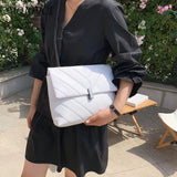 Women PU Messenger Bag Casual Chain Handbags