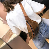 Women PVC Holographic Fanny Pack Travel Waist Bag Laser Purse Shoulder Chest Bag