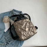 Waterproof Padded Backpack for Women - School Bags Zipper Backpack