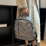 Waterproof Padded Backpack for Women - School Bags Zipper Backpack