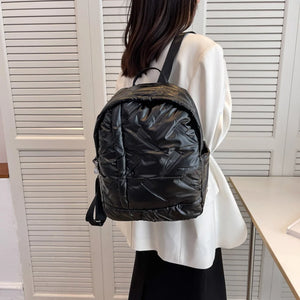 Waterproof Padded Backpack for Women - School Bags Zipper Backpack
