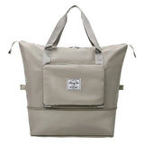 Women Patchwork Fitness Travel Shoulder Tote Bag Casual Ladies Handbags