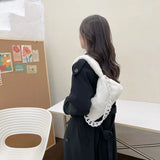 Soft Fluffy Women Mini Shoulder Bag for Females