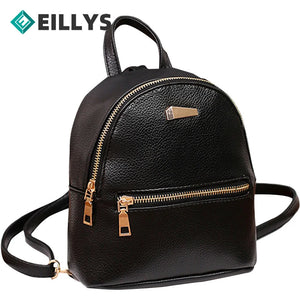 Women Leather Backpack School Rucksack Satchel Travel Bag