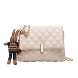 Women Pu Leather Chain Shoulder Messenger Bags High Ladies Crossbody Bags