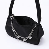 Women Butterfly Mini Purse Bag Chain Casual Shoulder Underarm