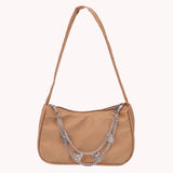 Women Butterfly Chain Mini Purse Underarm Bag