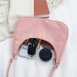 Women Shoulder Hobos Bag Zipper Small Purse Handbag