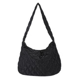 Large Capacity Rhombus Pattern Top-handle Bag for Travel