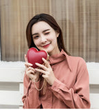 Red Heart Shaped Purse Ladies Evening Clutches for Wedding Party
