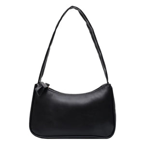 Women Retro Handbag PU Leather Shoulder Totes Underarm Vintage Top Handle Bag