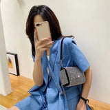 Rhinestone Shoulder Bag Crossbody Women's Handbag Party Purse
