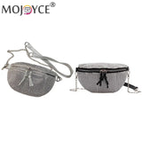 Sparkling Rhinestone Waist Bag Fanny Chest Pack Bling Chain Crossbody Pouch