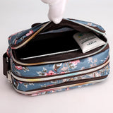 Rural Pastoral Style Flower Small Handbags Girls Casual Crossbody Shoulder Bag