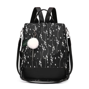 Women's College Wind Travel Shoulder Bag Backpack