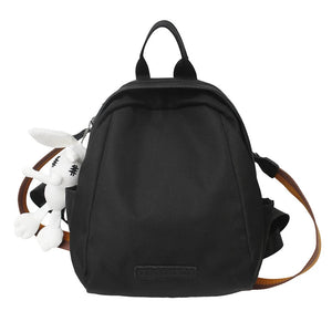 Women'S Backpack Solid Oxford Small Backpacks Student Schoolbag