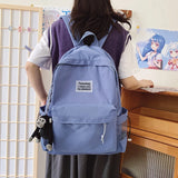 Women School Backpack Teen Girl Mochila Bagpack Pack Nylon Backpack