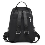 Women School Backpacks Zipper Ladies Backpack Large Capacity Teenage Girls