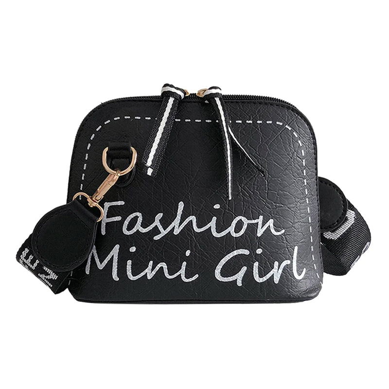 Women Shell Shoulder Bags PU Leather Small Crossbody Bags Casual Messenger Bags