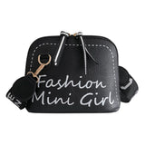 Women Shell Shoulder Bags PU Leather Small Crossbody Bags Casual Messenger Bags