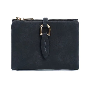 Vintage PU Leather Lady Clutch Wallet Matte Women Wallet Female Purse