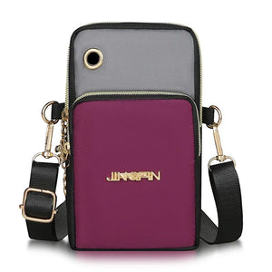 Women Shoulder Bag 3 Layer Wallet Crossbody
