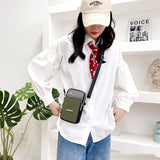 Women Shoulder Bag 3 Layer Wallet Crossbody