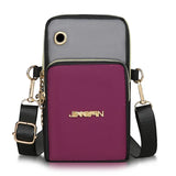Women Shoulder Bag 3 Layer Wallet Crossbody