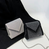 Women Diamond Tote Shoulder Bag Handbag Purse