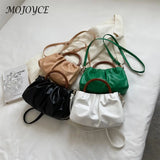 Women Shoulder Bag Messenger Bag PU Solid Ladies Crossbody Bags