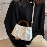 Women Shoulder Bag Messenger Bag PU Solid Ladies Crossbody Bags