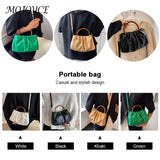 Women Shoulder Bag Messenger Bag PU Solid Ladies Crossbody Bags