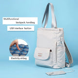 Waterproof Laptop Shoulder Bag 15.6 Inch School Backpack