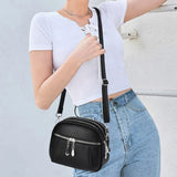 Women Shoulder Bag High PU Leather Crossbody Bags Waterproof Square Bags