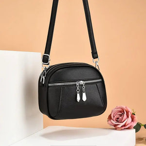 Women Shoulder Bag High PU Leather Crossbody Bags Waterproof Square Bags