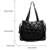 Women Shoulder Bag Large Capacity Tote Messenger Bag for Ladies
